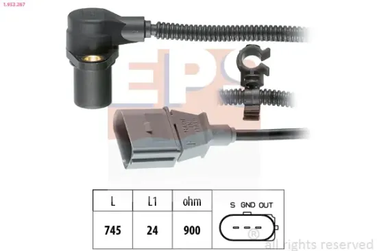 Impulsgeber, Kurbelwelle EPS 1.953.267 Bild Impulsgeber, Kurbelwelle EPS 1.953.267