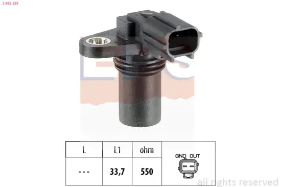 Sensor, Nockenwellenposition EPS 1.953.281 Bild Sensor, Nockenwellenposition EPS 1.953.281