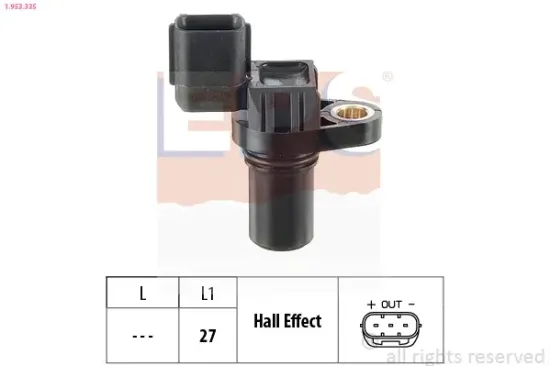 Sensor, Motordrehzahl EPS 1.953.335 Bild Sensor, Motordrehzahl EPS 1.953.335