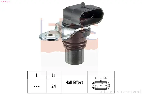Sensor, Motordrehzahl EPS 1.953.343