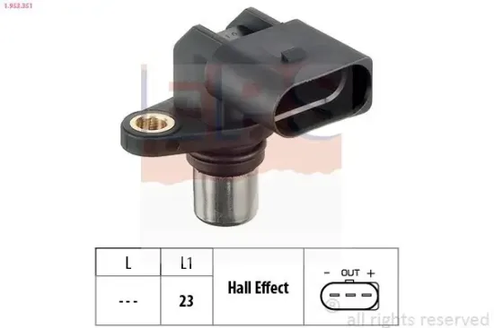 Sensor, Nockenwellenposition EPS 1.953.351 Bild Sensor, Nockenwellenposition EPS 1.953.351