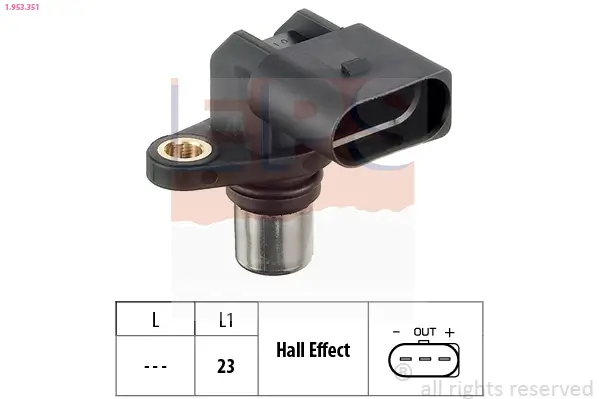 Sensor, Motordrehzahl EPS 1.953.351