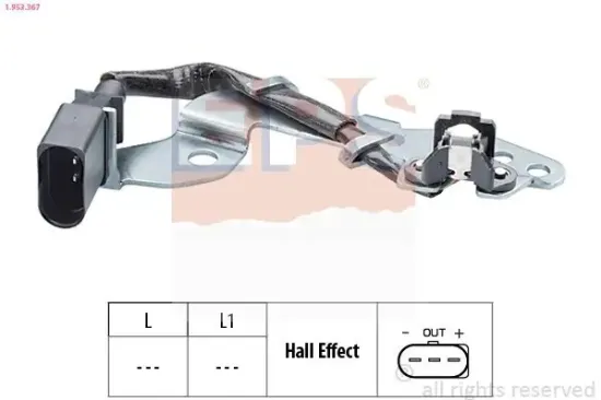 Sensor, Drehzahl EPS 1.953.367 Bild Sensor, Drehzahl EPS 1.953.367