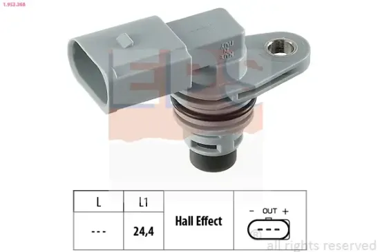 Sensor, Motordrehzahl EPS 1.953.368 Bild Sensor, Motordrehzahl EPS 1.953.368