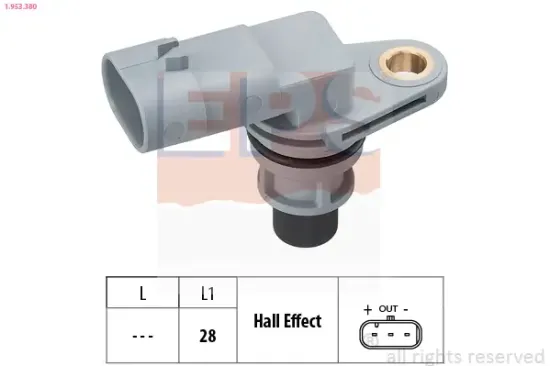 Impulsgeber, Kurbelwelle EPS 1.953.380 Bild Impulsgeber, Kurbelwelle EPS 1.953.380