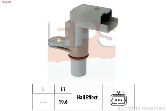 Sensor, Nockenwellenposition EPS 1.953.400 Bild Sensor, Nockenwellenposition EPS 1.953.400