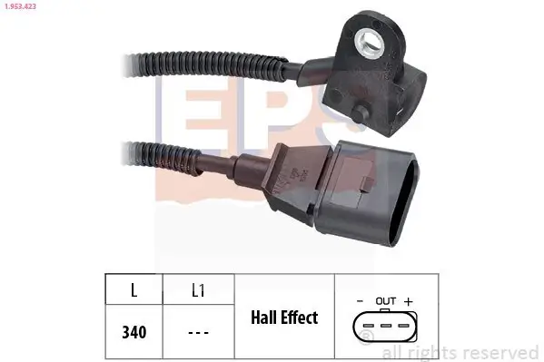 Sensor, Motordrehzahl EPS 1.953.423