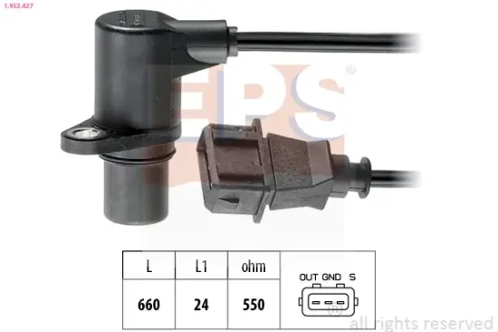 Impulsgeber, Kurbelwelle EPS 1.953.437 Bild Impulsgeber, Kurbelwelle EPS 1.953.437
