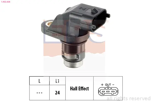 Sensor, Motordrehzahl EPS 1.953.438