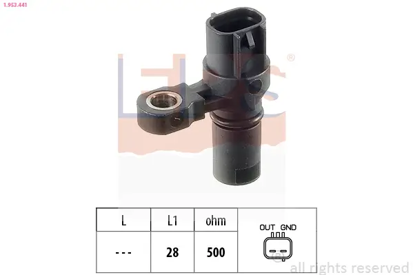 Sensor, Motordrehzahl EPS 1.953.441
