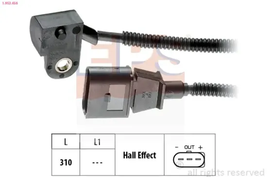Sensor, Nockenwellenposition EPS 1.953.456 Bild Sensor, Nockenwellenposition EPS 1.953.456