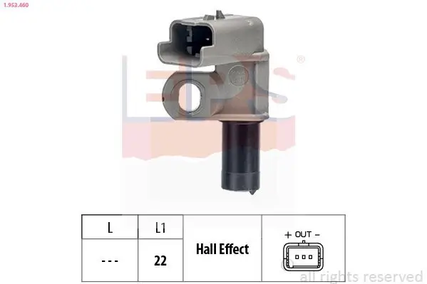 Sensor, Nockenwellenposition EPS 1.953.460