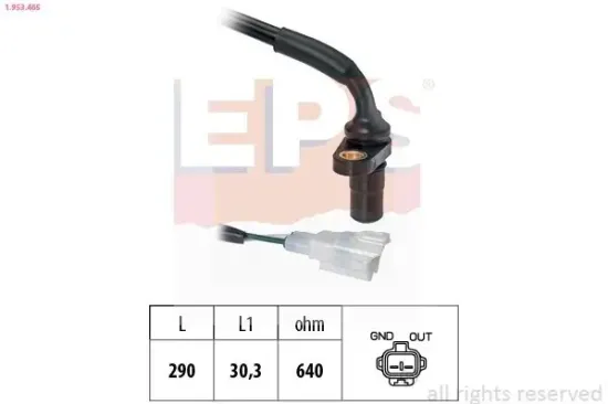 Sensor, Drehzahl EPS 1.953.465 Bild Sensor, Drehzahl EPS 1.953.465