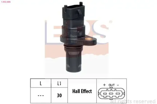 Sensor, Nockenwellenposition EPS 1.953.466 Bild Sensor, Nockenwellenposition EPS 1.953.466