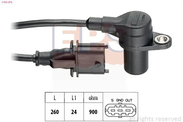 Sensor, Nockenwellenposition EPS 1.953.476