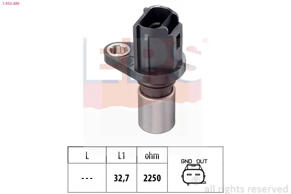 Sensor, Nockenwellenposition EPS 1.953.486
