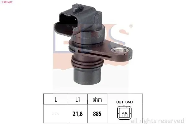 Sensor, Drehzahl EPS 1.953.487