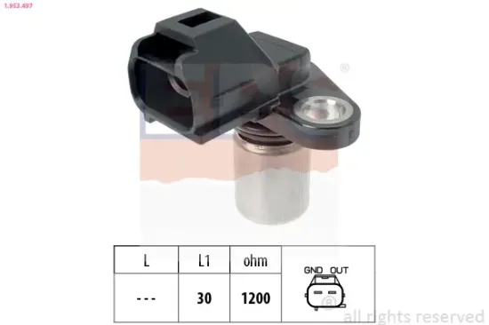 Sensor, Nockenwellenposition EPS 1.953.497 Bild Sensor, Nockenwellenposition EPS 1.953.497