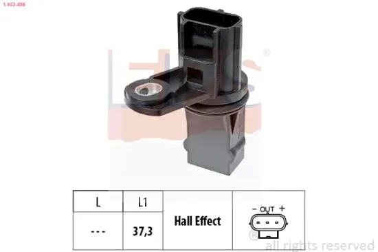 Sensor, Motordrehzahl EPS 1.953.498 Bild Sensor, Motordrehzahl EPS 1.953.498