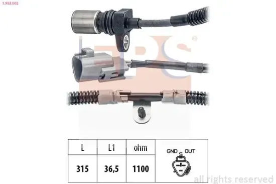 Impulsgeber, Kurbelwelle EPS 1.953.502 Bild Impulsgeber, Kurbelwelle EPS 1.953.502