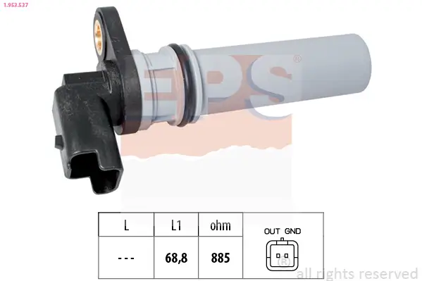 Sensor, Motordrehzahl EPS 1.953.537