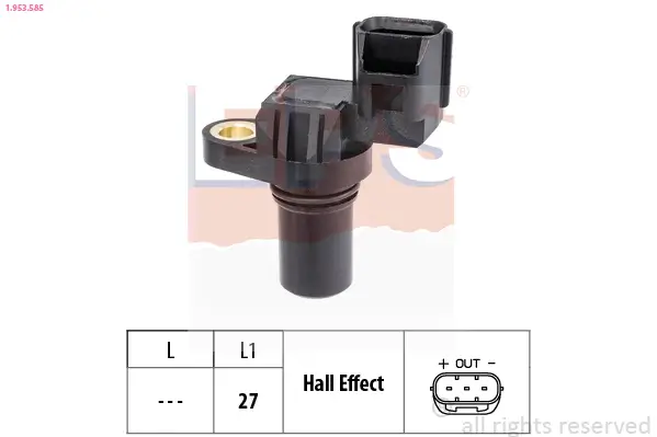 Sensor, Motordrehzahl EPS 1.953.585