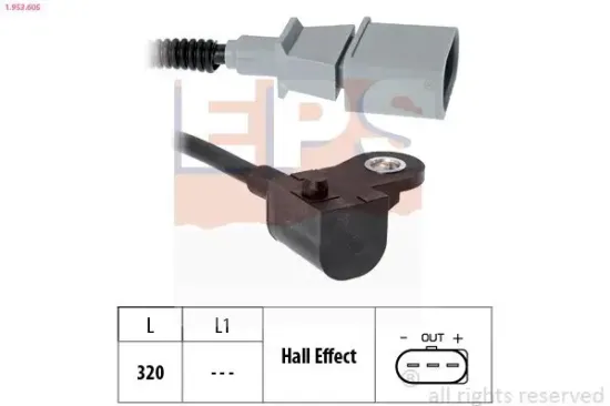 Sensor, Drehzahl EPS 1.953.605 Bild Sensor, Drehzahl EPS 1.953.605