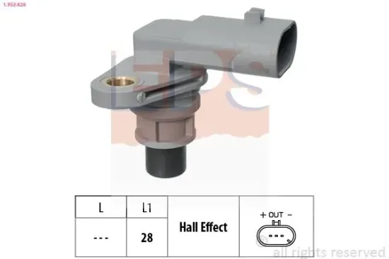 Sensor, Motordrehzahl EPS 1.953.626 Bild Sensor, Motordrehzahl EPS 1.953.626
