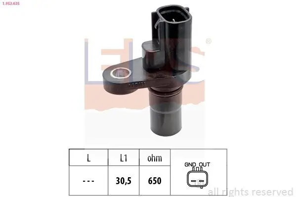 Sensor, Motordrehzahl EPS 1.953.635