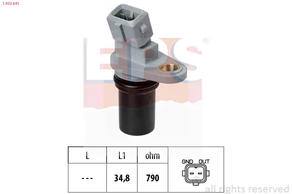 Sensor, Motordrehzahl EPS 1.953.641