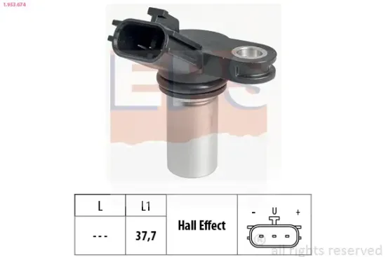 Sensor, Nockenwellenposition EPS 1.953.674 Bild Sensor, Nockenwellenposition EPS 1.953.674