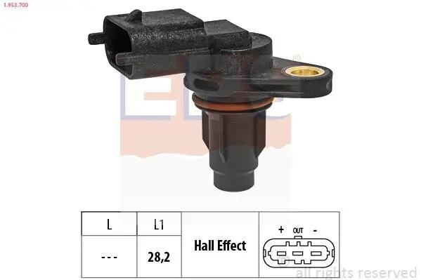Sensor, Motordrehzahl EPS 1.953.700