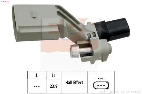 Impulsgeber, Kurbelwelle EPS 1.953.742 Bild Impulsgeber, Kurbelwelle EPS 1.953.742