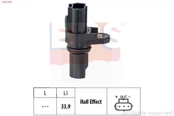 Sensor, Motordrehzahl EPS 1.953.745