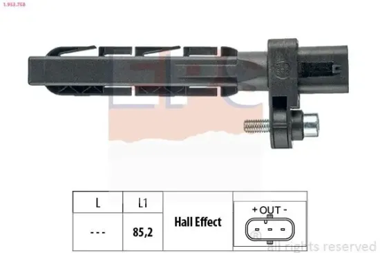 Impulsgeber, Kurbelwelle EPS 1.953.758 Bild Impulsgeber, Kurbelwelle EPS 1.953.758