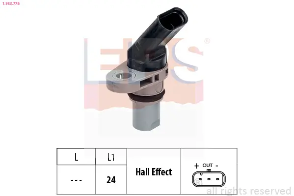 Sensor, Motordrehzahl EPS 1.953.778