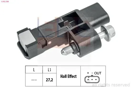 Impulsgeber, Kurbelwelle EPS 1.953.789 Bild Impulsgeber, Kurbelwelle EPS 1.953.789