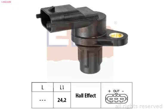 Sensor, Nockenwellenposition EPS 1.953.830 Bild Sensor, Nockenwellenposition EPS 1.953.830