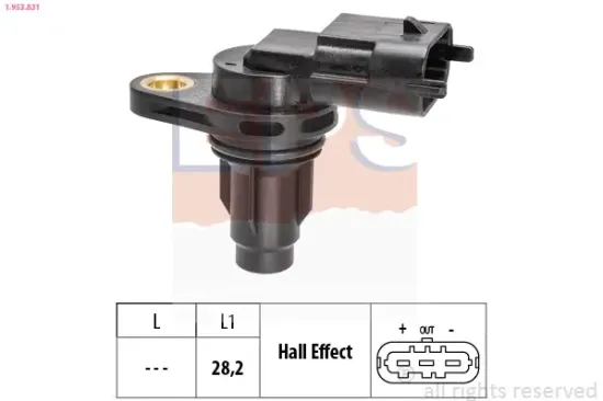 Sensor, Nockenwellenposition EPS 1.953.831 Bild Sensor, Nockenwellenposition EPS 1.953.831