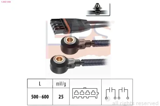 Klopfsensor EPS 1.957.193 Bild Klopfsensor EPS 1.957.193