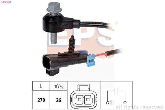 Klopfsensor EPS 1.957.238 Bild Klopfsensor EPS 1.957.238