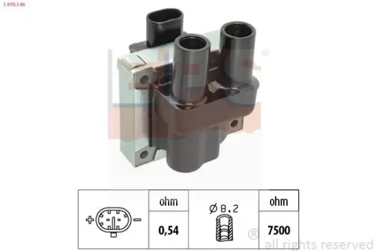 Zündspule EPS 1.970.146 Bild Zündspule EPS 1.970.146