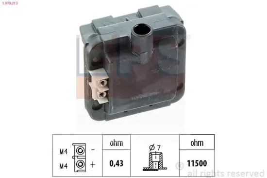 Zündspule EPS 1.970.213 Bild Zündspule EPS 1.970.213