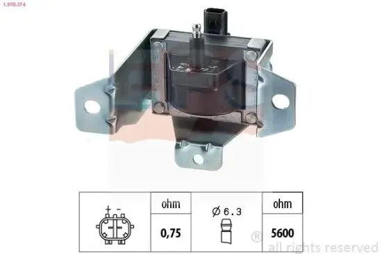 Zündspule EPS 1.970.374 Bild Zündspule EPS 1.970.374