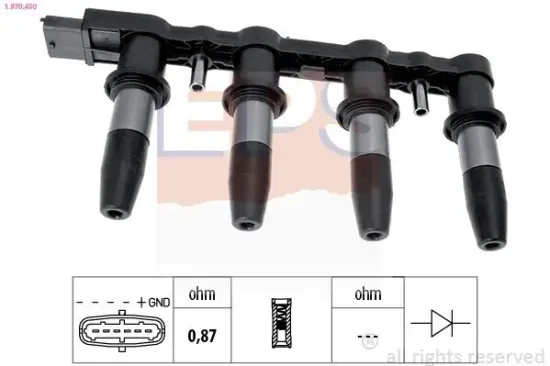 Zündspule EPS 1.970.450 Bild Zündspule EPS 1.970.450