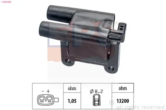Zündspule EPS 1.970.580 Bild Zündspule EPS 1.970.580