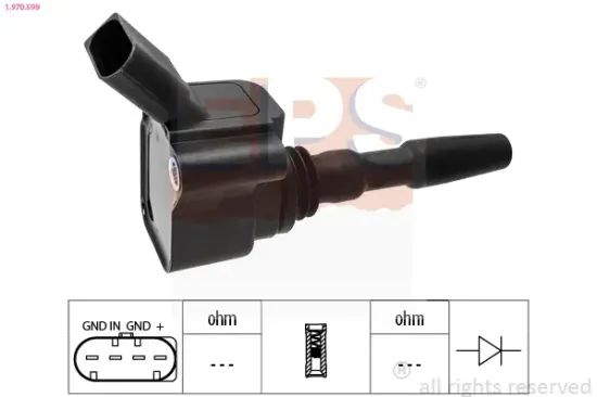 Zündspule EPS 1.970.599 Bild Zündspule EPS 1.970.599