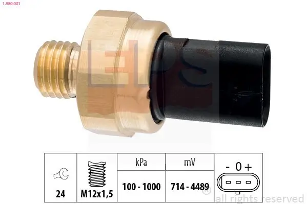 Sensor, Öldruck EPS 1.980.001