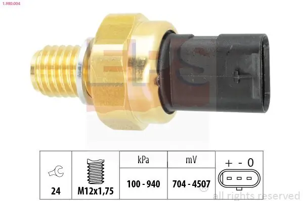 Sensor, Öldruck EPS 1.980.004