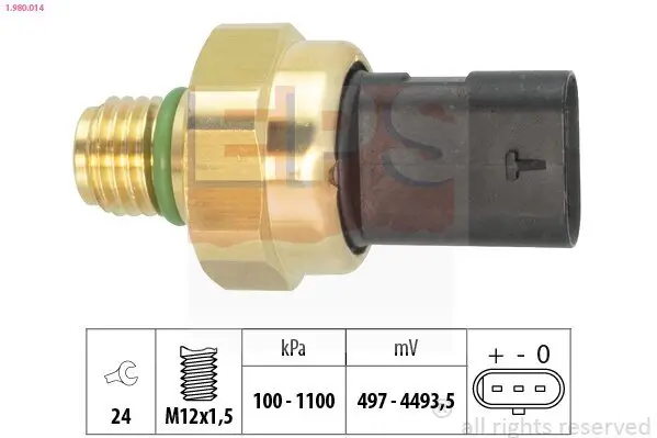 Sensor, Öldruck EPS 1.980.014